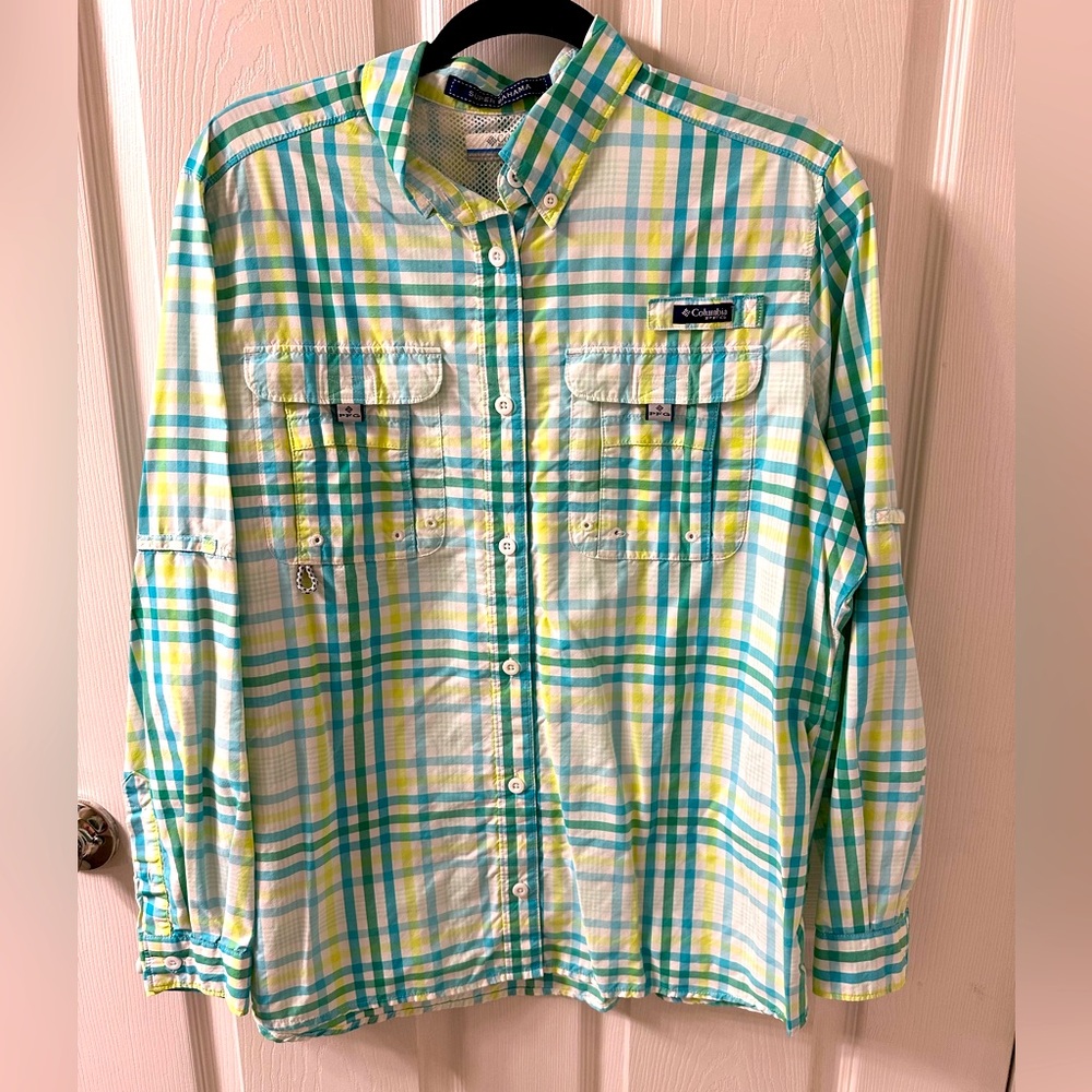 Columbia PFG Women’s Super Bahama shirt, L